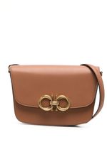 Ferragamo sac à bandoulière Trapezio en cuir - Marron