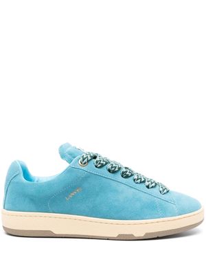 Lanvin baskets Curb Lite en daim - Bleu
