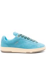 Lanvin baskets Curb Lite en daim - Bleu