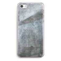 Grey Stone: iPhone 5 / 5S / SE Transparant Hoesje - thumbnail