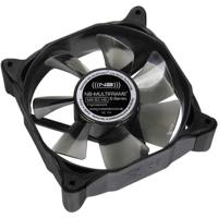NoiseBlocker Multiframe M8-S3 PC-ventilator Zwart, Grijs (transparant) (b x h x d) 80 x 80 x 25 mm