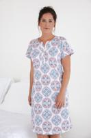 Duurzaam kleurrijk nachthemd Pastunette