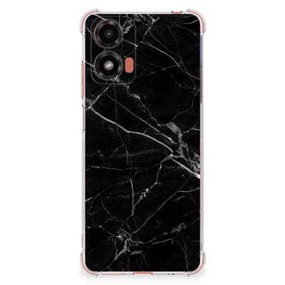 Motorola Moto G24 | G24 Power | G04 Anti-Shock Hoesje Marmer Zwart - Origineel Cadeau Vader Motorola Moto G24 | G24 Power | G04 Anti-Shock Hoesje Marmer Zwart - Origineel Cadeau Vader