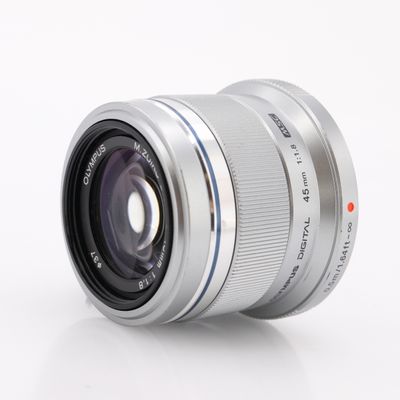 Olympus MFT 45mm F/1.8 M.Zuiko Digital zilver occasion