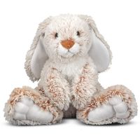 Pluche konijn/haas knuffel 25 cm speelgoed - thumbnail