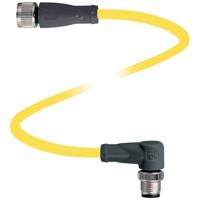 Pepperl+Fuchs 456588 Sensor/actuator connector, geassembleerd Aantal polen (sensoren): 4, 4 0.5 m 1 stuk(s)