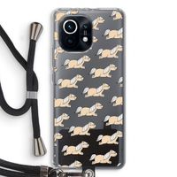 Ponys: Xiaomi Mi 11 Transparant Hoesje met koord