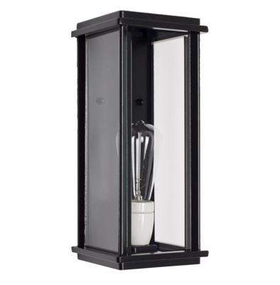 KS Verlichting Stijlvolle buitenlampCapital 35cm zwart - 6602