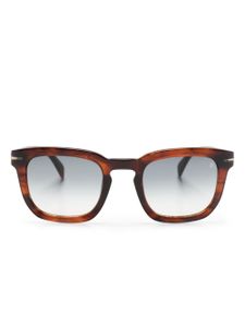 Eyewear by David Beckham lunettes de soleil 7076/S à monture carrée - Marron