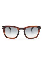 Eyewear by David Beckham lunettes de soleil 7076/S à monture carrée - Marron - thumbnail