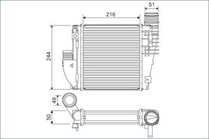 Valeo Interkoeler 822927