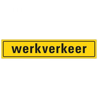 Magneetbord Werkverkeer - 80x400 mm.