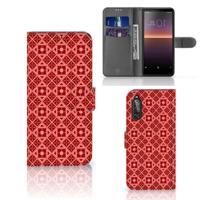 Sony Xperia 10 II | Telefoon Hoesje | Batik Rood Sony Xperia 10 II | Telefoon Hoesje | Batik Rood