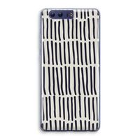 Moroccan stripes: Honor 9 Transparant Hoesje