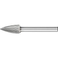 PFERD TOOLS 21122606 Freesstift Spitsboog Lengte 60 mm Afmeting, Ø 10 mm Werklengte 20 mm Schachtdiameter 6 mm