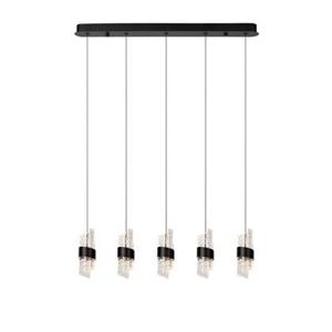 Lucide KLIGANDE Hanglamp 5xGeïntegreerde LED - Zwart