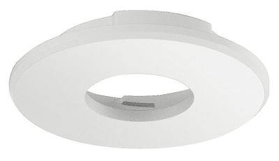 LED afdekring wit RAL 9003 rond voor LED inbouwspot 2090 of 3090 [CLONE]