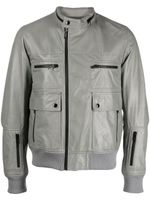 Undercover veste de moto à fermeture zippée - Gris