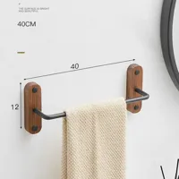 Wandgemonteerde Handdoekstang | 1 Staaf | Minimalistisch & Functioneel Design Wandgemonteerde Handdoekstang | 1 Staaf | Minimalistisch & Functioneel Design