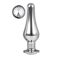 Anale Plug Dream Toys Gleaming Love Zilverkleurig