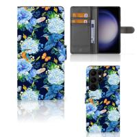 Telefoonhoesje | Met pasjeshouder | voor Samsung Galaxy S23 Ultra IJsvogel