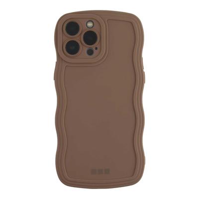 IPhone 16 Plus Hoesje Curve - Bruin