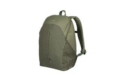 Basil b-safe commuter nordlicht - moderne fietsrugzak voor elektrische fietsen - 18l - groen - unisex - met led-verlichting