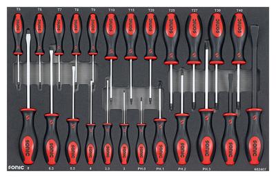 Sonic Schroevendraaierset 24-delig 602407