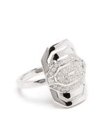 STATEMENT PARIS bague Mini My Way Half Paved - Argent