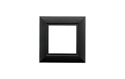 SG Afdekraam Soft Square Zwart 1X