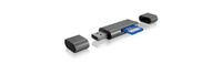 ICY BOX IB-CR201-C3 geheugenkaartlezer USB 3.2 Gen 1 (3.1 Gen 1) Type-C Antraciet - thumbnail