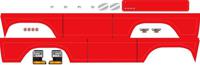 Traxxas - Decal sheet, Bronco, red (TRX-8078R)