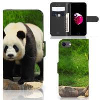 iPhone 7 | 8 | SE (2020) | SE (2022) | Telefoonhoesje | Met pasjeshouder | Panda