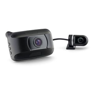Caliber DVR225DUAL dashcam Full HD Batterij/Accu, Sigarettenaansteker Zwart, Zilver