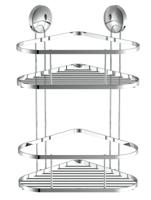 EISL Douche hoekrek 2 laags | chroom | om te lijmen of te schroeven - BA0203 BA0203