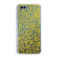 Majorelle Blue Print: Honor 10 Transparant Hoesje
