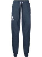 AAPE BY *A BATHING APE® pantalon de jogging à patch logo - Bleu