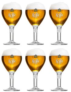 Leffe Bierglazen - 330 ml - 6 stuks