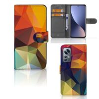 Xiaomi 12 | 12X | Book Case | Polygon Color