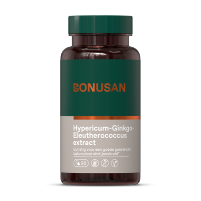 Bonusan Hypericum Ginkgo Eleutherococcus Capsules