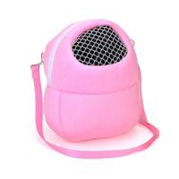 Huisdier tas kleine huisdier hamster vervoerder zuivere kleur leiband reistas maat: S (roze) Huisdier tas kleine huisdier hamster vervoerder zuivere kleur leiband reistas maat: S (roze)