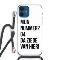 Da ziede van hier: iPhone 12 Transparant Hoesje met koord