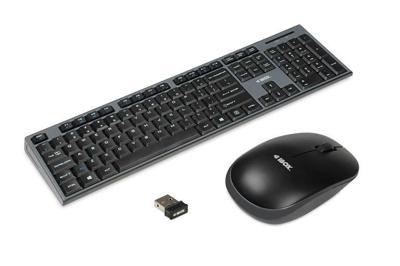 iBox IKMS606W toetsenbord RF Draadloos Engels Zwart