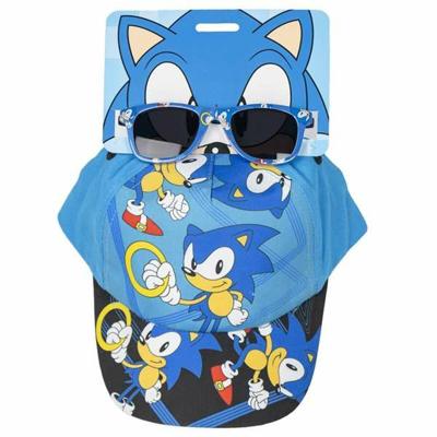 Set van pet en zonnebril Sonic 2 Onderdelen Kinderen