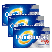 Omnibionta Vitality 50+ Weerstand&Energie 3 x 90 Tabletten Promopakket - thumbnail