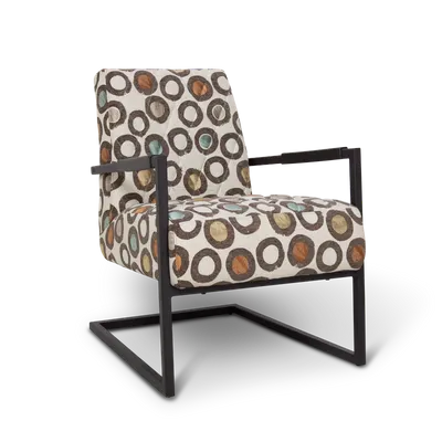 Fauteuil Ollie - Stof Circles Fauteuil Ollie - Stof Circles