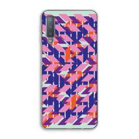Skew Blush 3: Samsung Galaxy A7 (2018) Transparant Hoesje