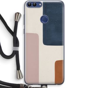 Geo #5: Huawei P Smart (2018) Transparant Hoesje met koord