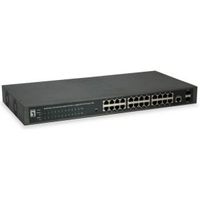 LevelOne GEP-2652 Managed L2 Gigabit Ethernet (10/100/1000) Grijs Power over Ethernet (PoE)