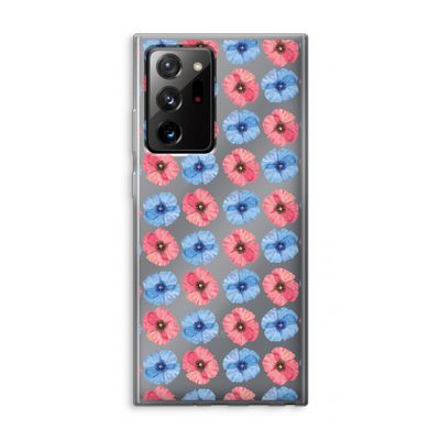 Klaproosjes: Samsung Galaxy Note 20 Ultra / Note 20 Ultra 5G Transparant Hoesje
